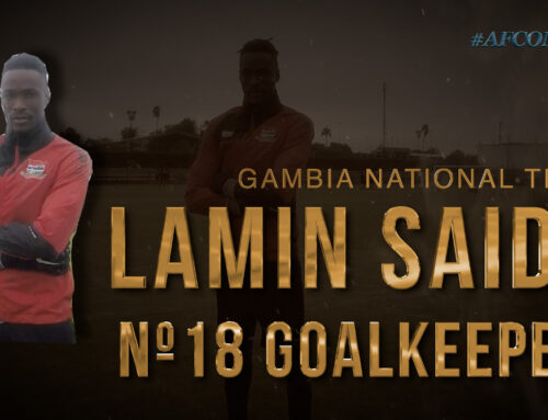 The Gambia National Team.  AFCON-2025